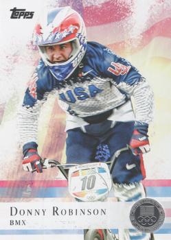 2012 Topps U.S. Olympic Team & Hopefuls - Silver #79 Donny Robinson Front