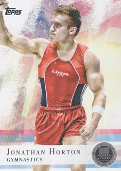 2012 Topps U.S. Olympic Team & Hopefuls - Silver #80 Jonathan Horton Front