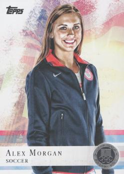 2012 Topps U.S. Olympic Team & Hopefuls - Silver #90 Alex Morgan Front