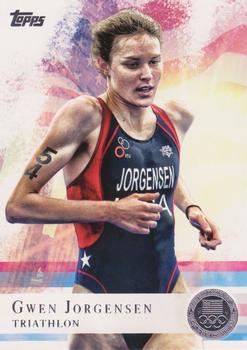 2012 Topps U.S. Olympic Team & Hopefuls - Silver #68 Gwen Jorgensen Front