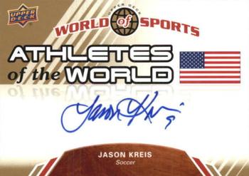 2010 Upper Deck World of Sports - Athletes of the World Autographs #AW-15 Jason Kreis Front