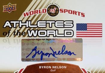 2010 Upper Deck World of Sports - Athletes of the World Autographs #AW-32 Byron Nelson Front
