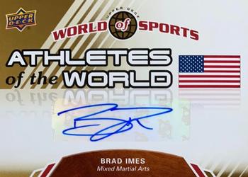 2010 Upper Deck World of Sports - Athletes of the World Autographs #AW-56 Brad Imes Front