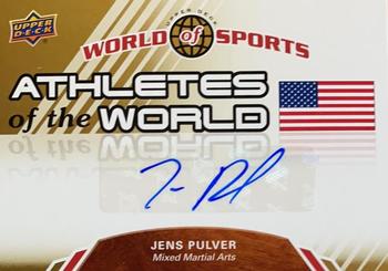 2010 Upper Deck World of Sports - Athletes of the World Autographs #AW-70 Jens Pulver Front
