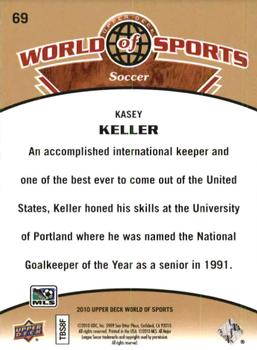 2010 Upper Deck World of Sports - Autographs #69 Kasey Keller Back