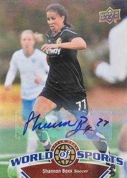 2010 Upper Deck World of Sports - Autographs #109 Shannon Boxx Front