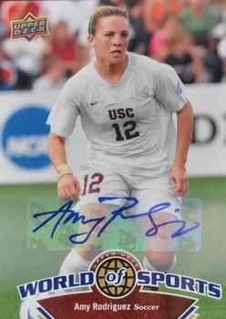 2010 Upper Deck World of Sports - Autographs #115 Amy Rodriguez Front