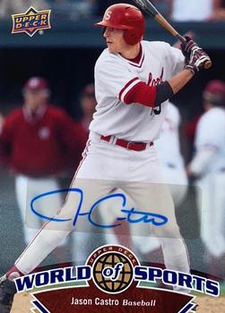 2010 Upper Deck World of Sports - Autographs #126 Jason Castro Front