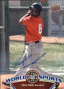 2010 Upper Deck World of Sports - Autographs #154 Chris Smith Front