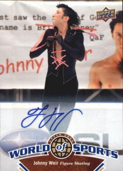 2010 Upper Deck World of Sports - Autographs #220 Johnny Weir Front