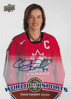 2010 Upper Deck World of Sports - Autographs #237 Cassie Campbell Front