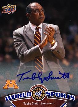 2010 Upper Deck World of Sports - Autographs #345 Tubby Smith Front