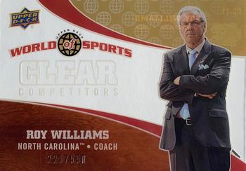 2010 Upper Deck World of Sports - Clear Competitors #CC-11 Roy Williams Front