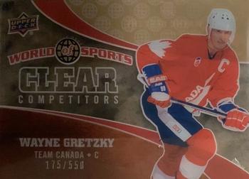 2010 Upper Deck World of Sports - Clear Competitors #CC-16 Wayne Gretzky Front