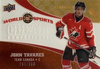 2010 Upper Deck World of Sports - Clear Competitors #CC-21 John Tavares Front