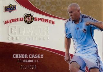 2010 Upper Deck World of Sports - Clear Competitors #CC-25 Conor Casey Front