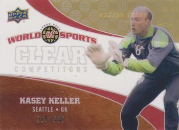 2010 Upper Deck World of Sports - Clear Competitors #CC-26 Kasey Keller Front