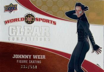 2010 Upper Deck World of Sports - Clear Competitors #CC-29 Johnny Weir Front