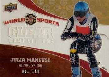 2010 Upper Deck World of Sports - Clear Competitors #CC-31 Julia Mancuso Front