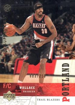 2002-03 UD SuperStars - Gold #198 Rasheed Wallace Front