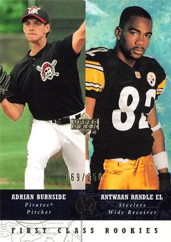 2002-03 UD SuperStars - Gold #286 Adrian Burnside / Antwaan Randle El Front