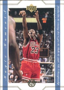 2002-03 UD SuperStars - Magic Moments #MM14 Michael Jordan Front