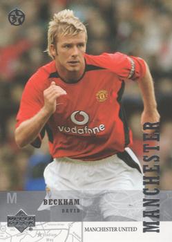2002-03 UD SuperStars - Spokesmen #UD7 David Beckham Front