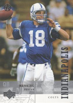 2002-03 UD SuperStars - Spokesmen #UD11 Peyton Manning Front