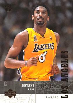 2002-03 UD SuperStars - Spokesmen Black #UD9 Kobe Bryant Front
