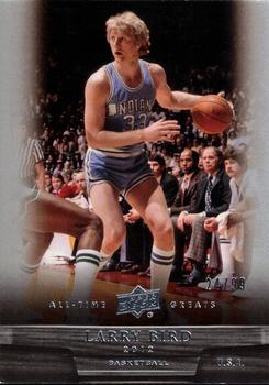 2012 Upper Deck All-Time Greats #38 Larry Bird Front