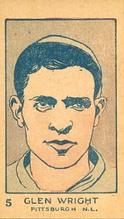 1926-27 W512 #5 Glenn Wright Front