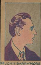 1926-27 W512 #25 John Barrymore Front