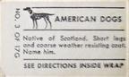 1948 Topps Magic Photos (R714-27) #3G Cairn Terrier Back