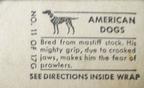 1948 Topps Magic Photos (R714-27) #11G English Bulldog Back