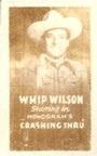 1948 Topps Magic Photos (R714-27) #42J Whip Wilson Front