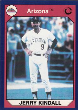 1990 Collegiate Collection Arizona Wildcats #15 Jerry Kindall Front
