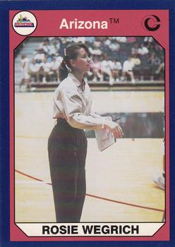1990 Collegiate Collection Arizona Wildcats #29 Rosie Wegrich Front