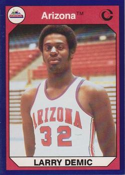 1990 Collegiate Collection Arizona Wildcats #21 Larry Demic Front