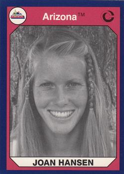 1990 Collegiate Collection Arizona Wildcats #56 Joan Hansen Front