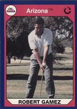 1990 Collegiate Collection Arizona Wildcats #6 Robert Gamez Front
