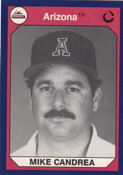 1990 Collegiate Collection Arizona Wildcats #95 Mike Candrea Front