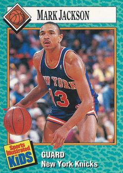 1989 Sports Illustrated for Kids #10 Mark Jackson Front