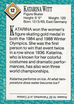 1989 Sports Illustrated for Kids #12 Katarina Witt Back