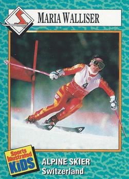 1989 Sports Illustrated for Kids #24 Maria Walliser Front