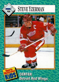 1989 Sports Illustrated for Kids #25 Steve Yzerman Front