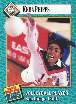 1989 Sports Illustrated for Kids #28 Keba Phipps Front