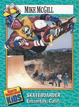 1989 Sports Illustrated for Kids #67 Mike McGill Front