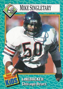 1989 Sports Illustrated for Kids #78 Mike Singletary Front