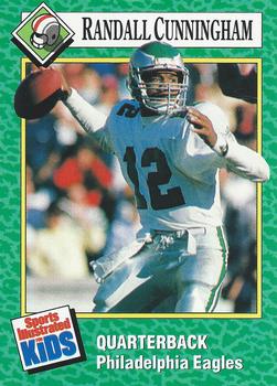 1990 Sports Illustrated for Kids #110 Randall Cunningham Front