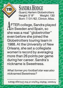 1990 Sports Illustrated for Kids #119 Sandra Hodge Back